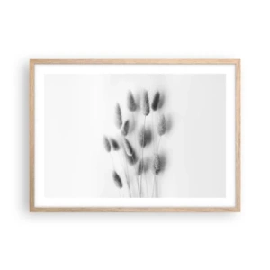 Póster en marco roble claro - Esponjas naturales - 70x50 cm