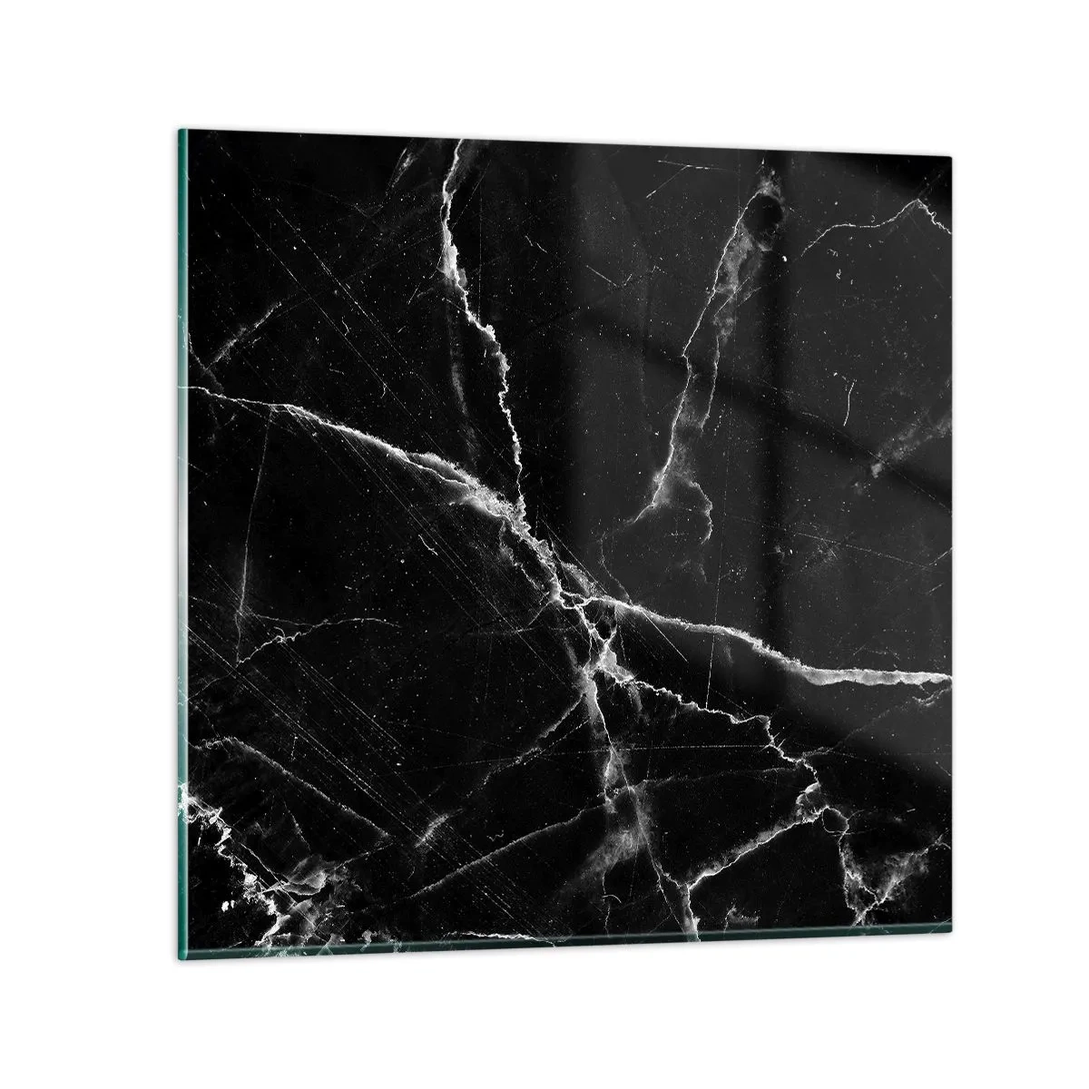 Cuadro sobre vidrio - Impresiones sobre Vidrio - La vida secreta de la piedra - 30x30 cm