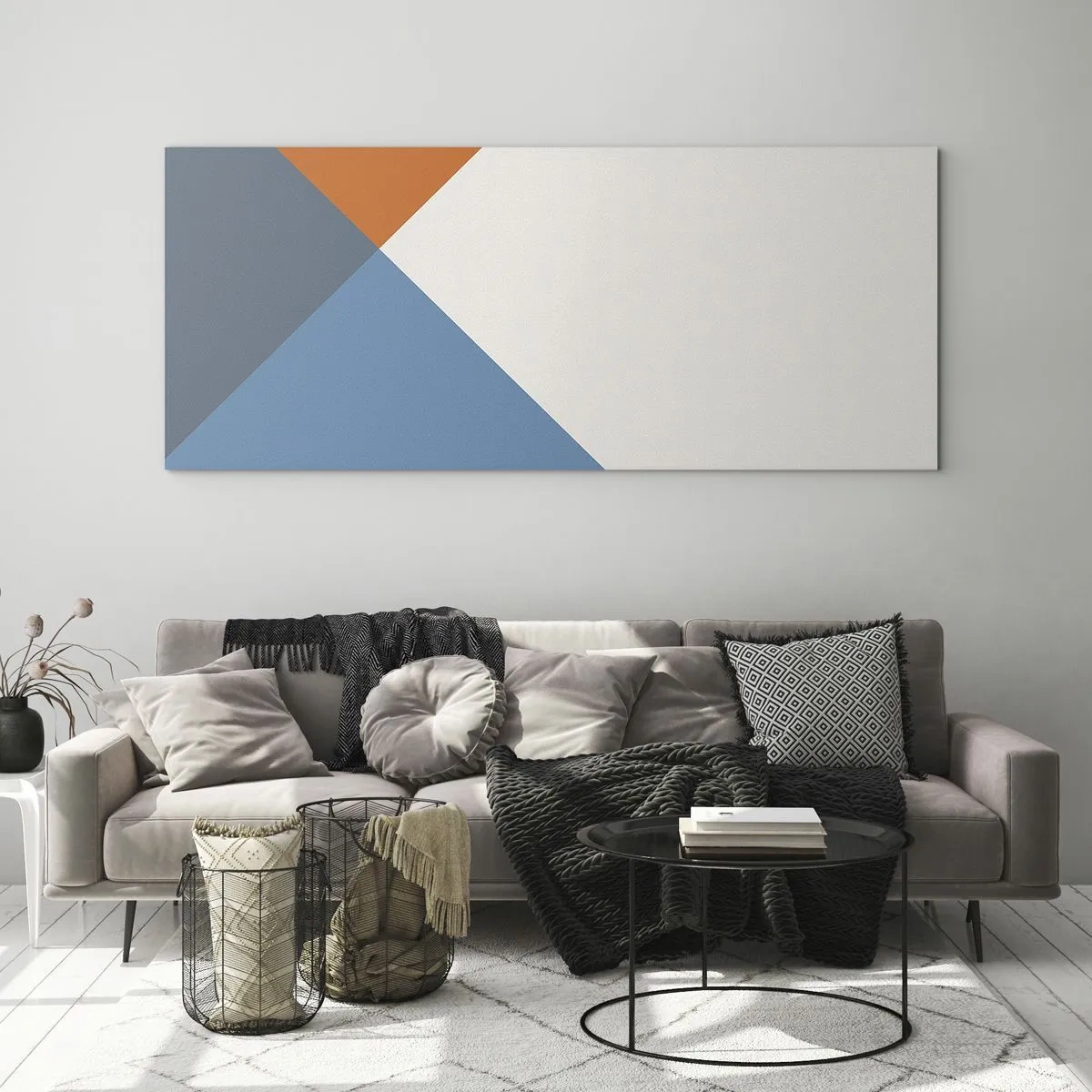 Cuadro sobre vidrio - Impresiones sobre Vidrio - Desde el punto de vista de... - 100x40 cm