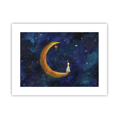 Póster - La llamada de la Luna - 40x30 cm
