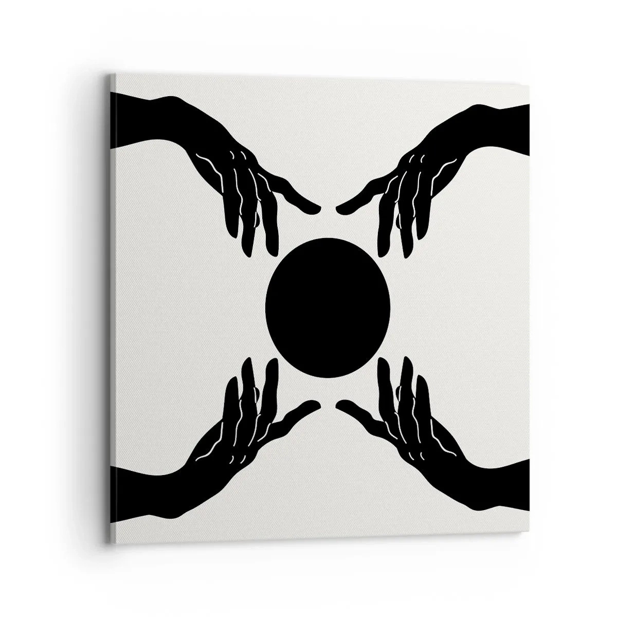 Cuadro sobre lienzo - Impresión de Imagen - Una señal secreta - 70x70 cm