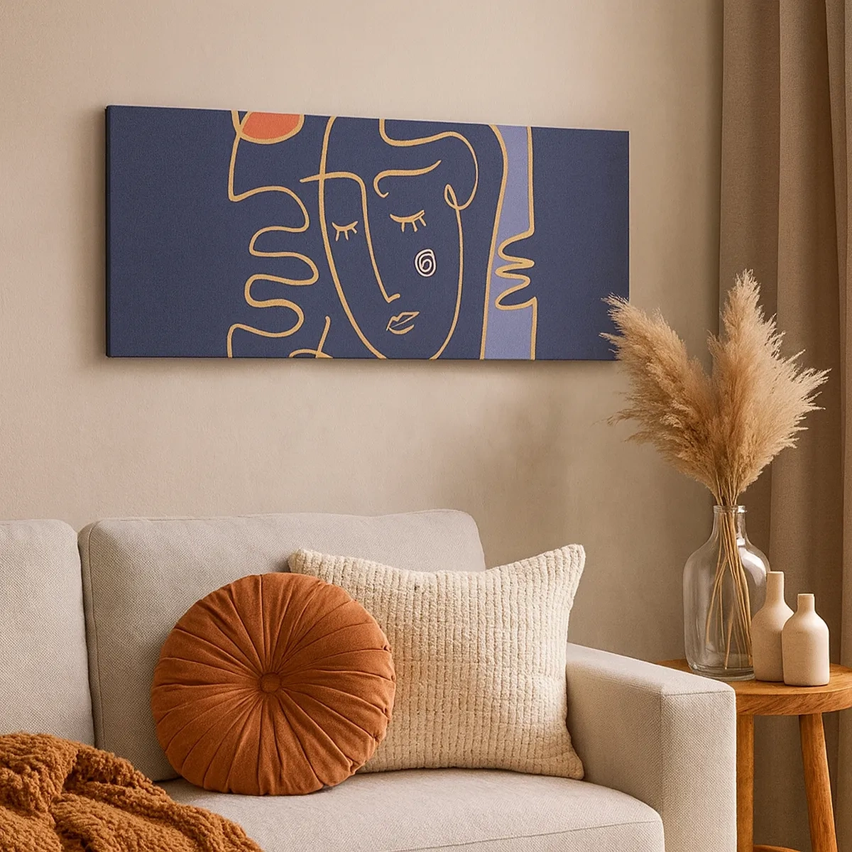 Cuadro sobre lienzo - Impresión de Imagen - En un maravilloso sueño - 30x30 cm