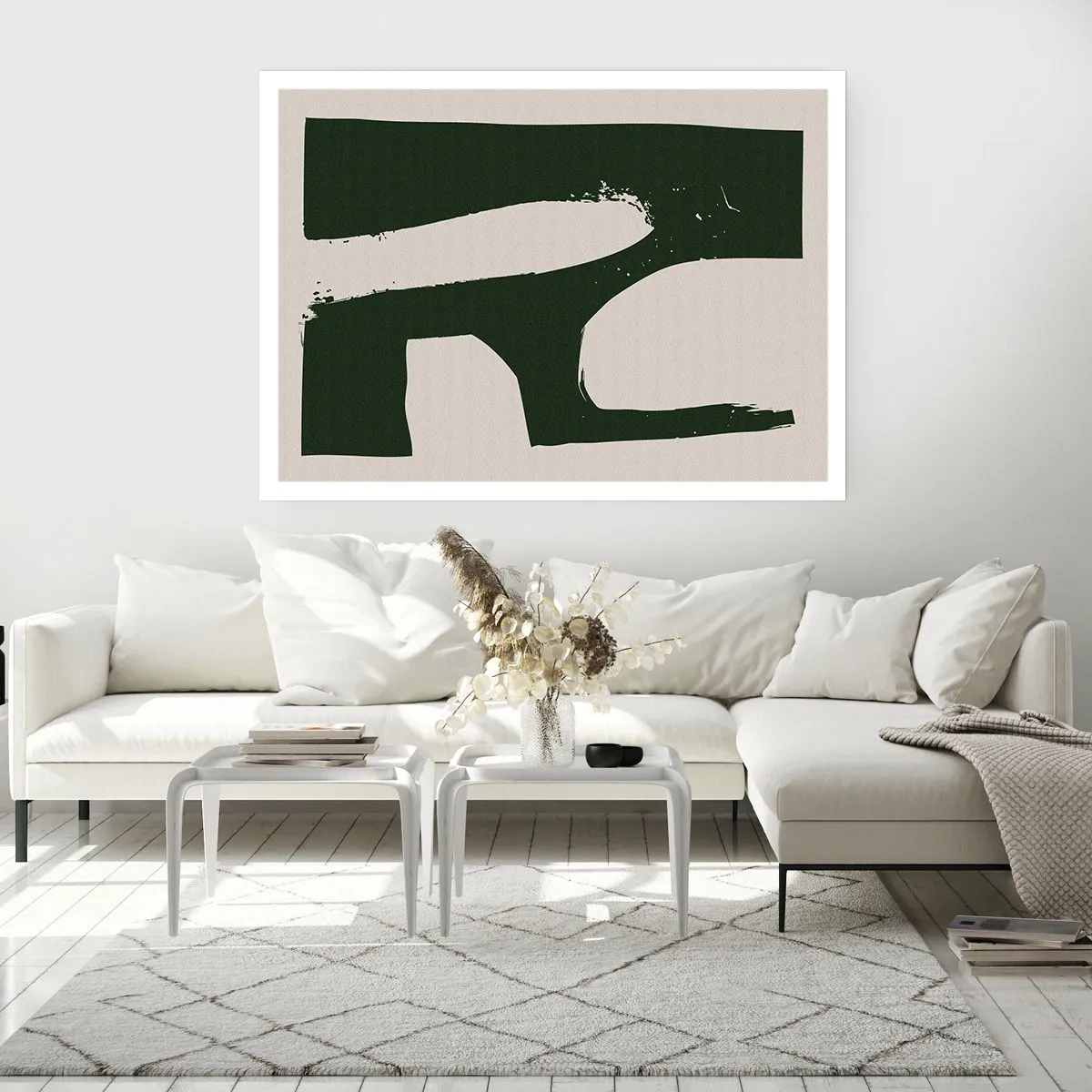 Póster - Bahías de blanco - 40x30 cm