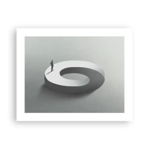 Póster - Ser sabio no es una labor sencilla - 50x40 cm