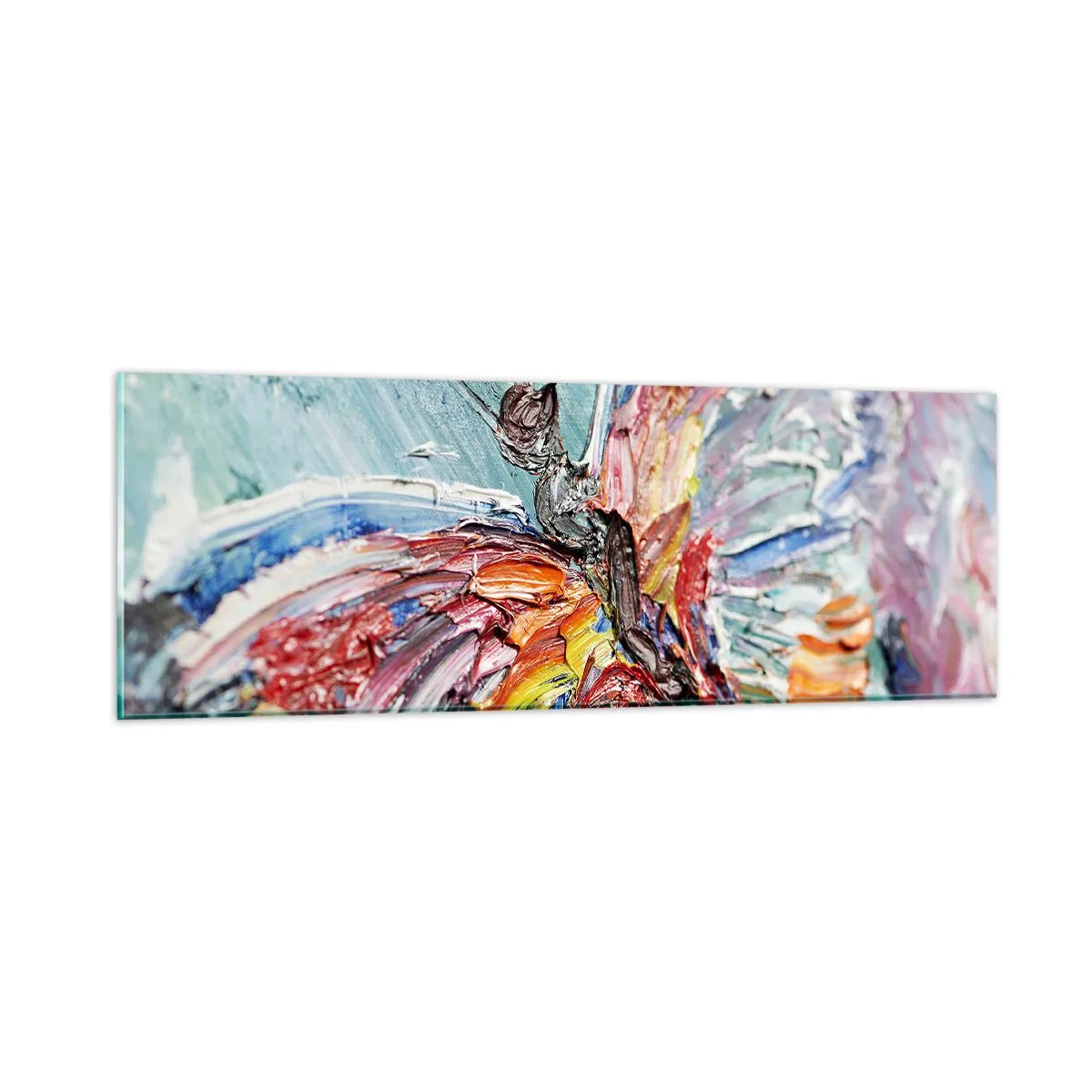 Cuadro sobre vidrio - Impresiones sobre Vidrio - Pintado por la naturaleza - 90x30 cm