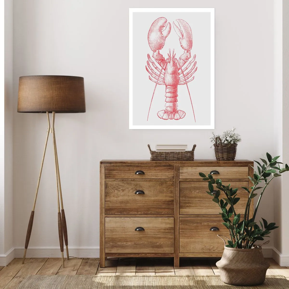 Póster - La reina de los fondos rocosos - 70x100 cm