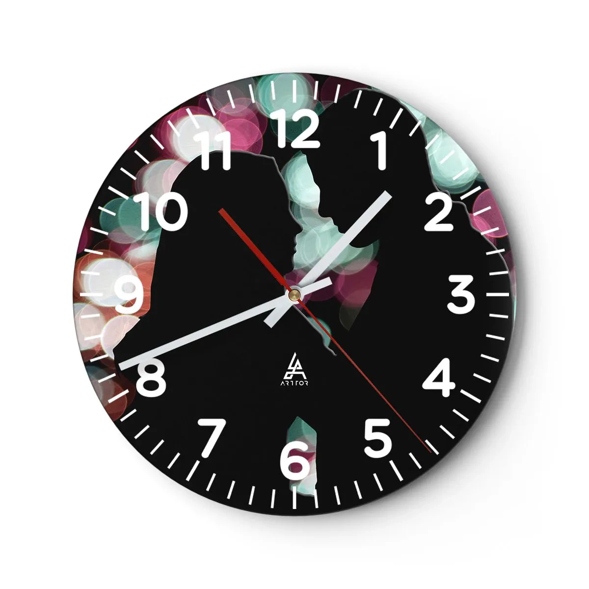 Reloj de pared - Reloj de vidrio - ¡Sí! - 40x40 cm