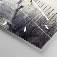 Esfera sin numeración, con rayas