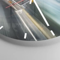 Esfera sin numeración, con rayas