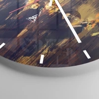 Esfera sin numeración, con rayas