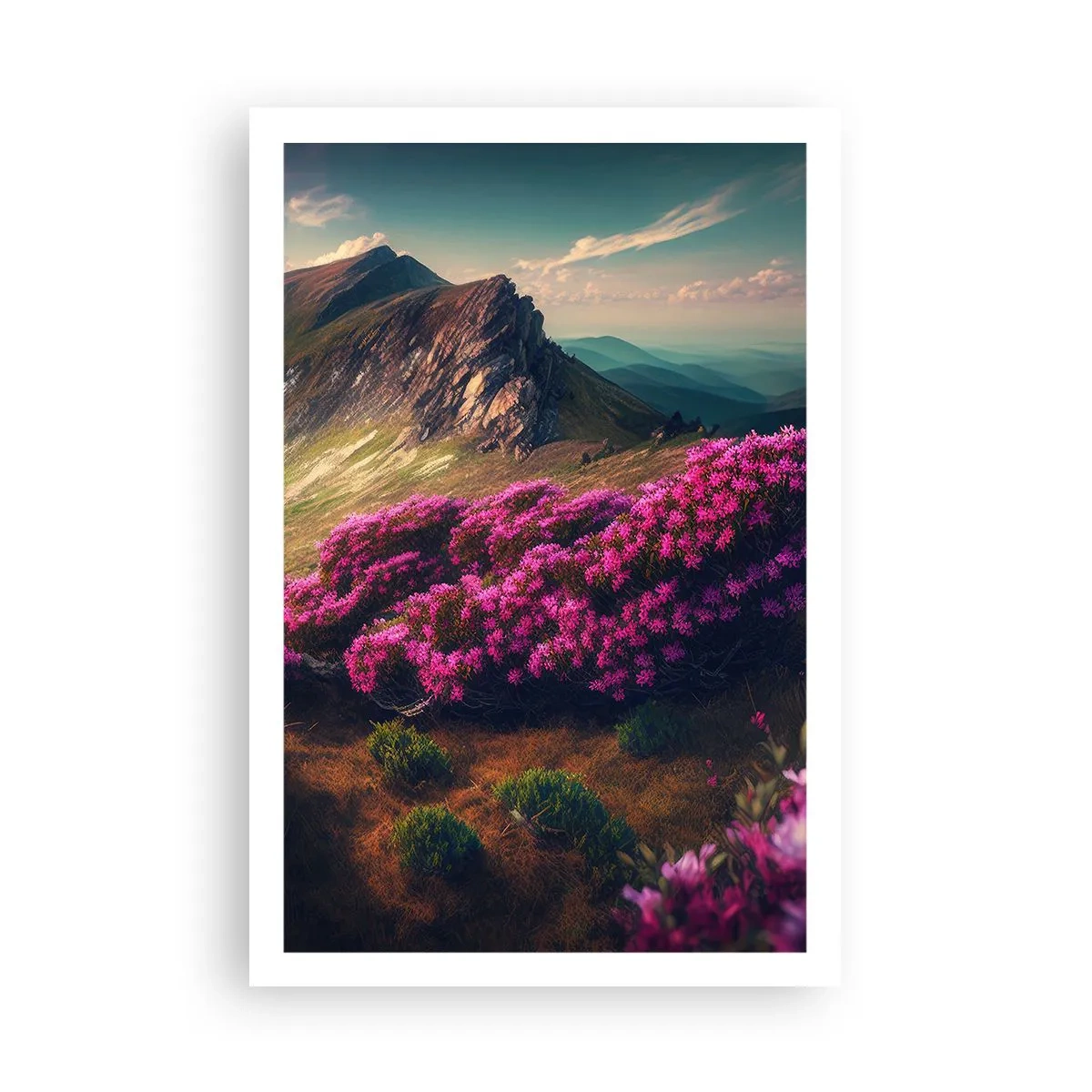 Póster - Verano en las montañas - 61x91 cm