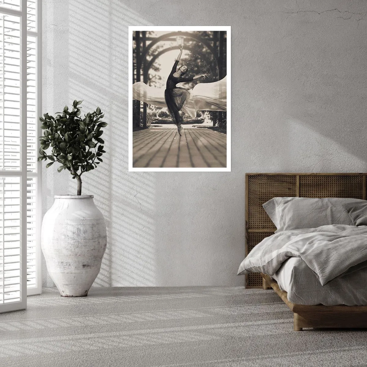 Póster - Danza del espíritu del jardín - 40x50 cm
