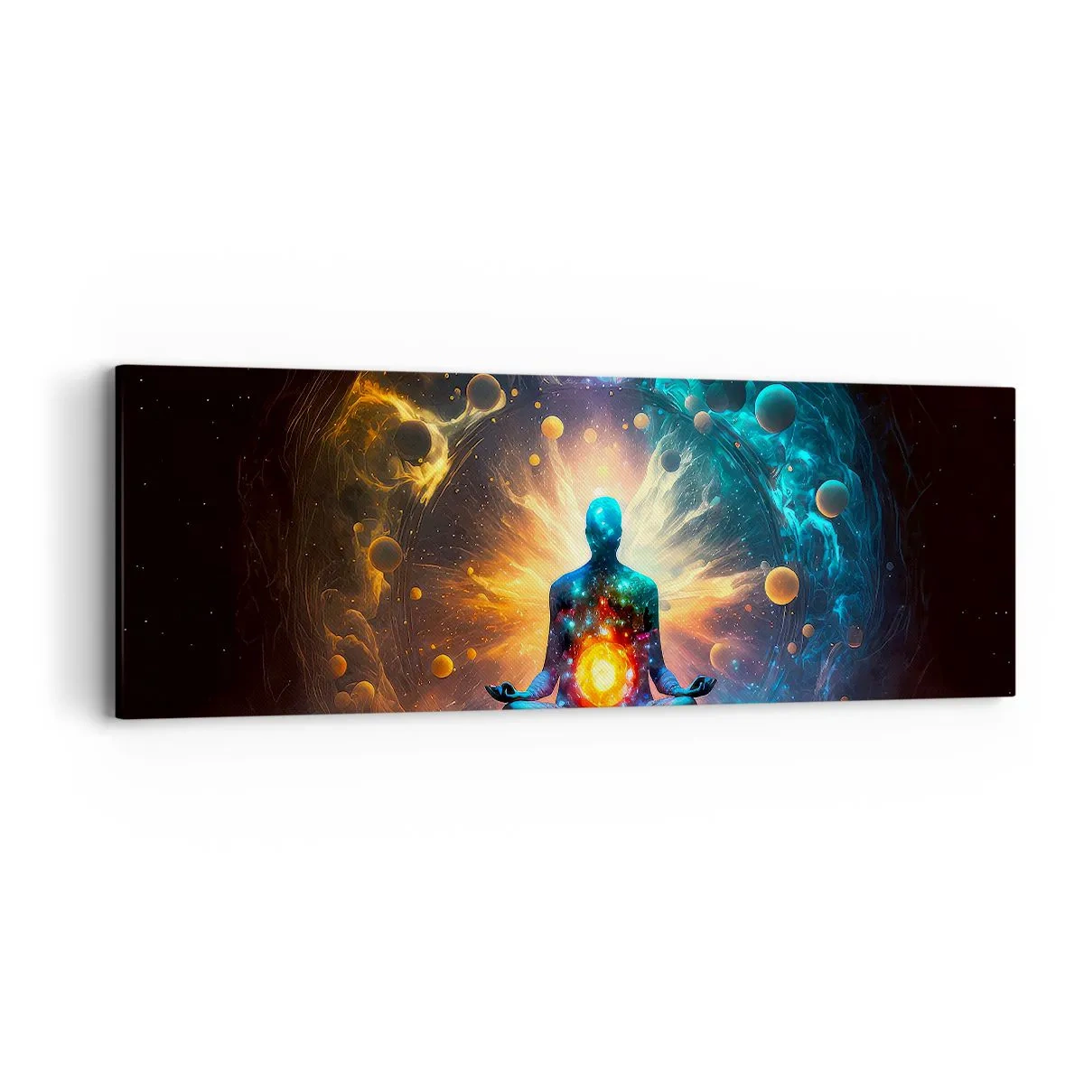 Cuadro sobre lienzo - Impresión de Imagen - Tranquilidad cósmica - 90x30 cm