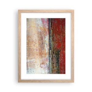 Póster en marco roble claro - Tal vez sea el mar - 30x40 cm