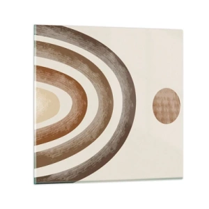 Cuadro sobre vidrio - Impresiones sobre Vidrio - En otro mundo - 30x30 cm