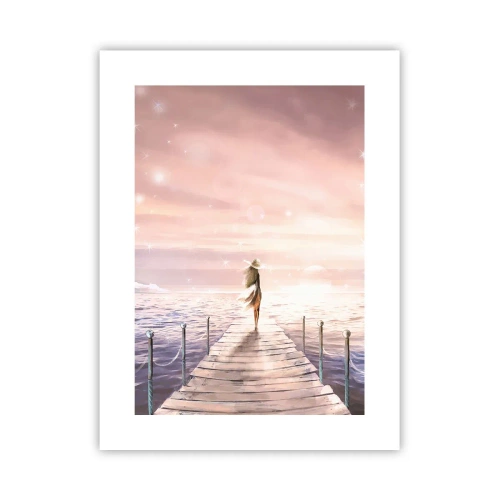 Póster - A la luz de un sueño - 30x40 cm