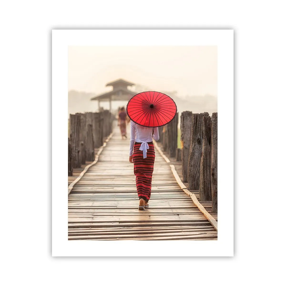 Póster - En un viejo puente - 40x50 cm