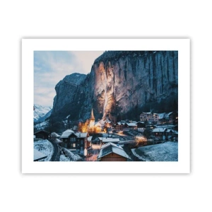 Póster - El espíritu luminoso del invierno - 50x40 cm