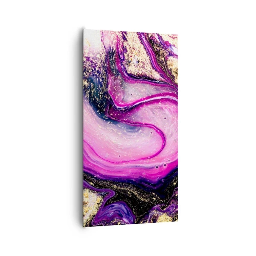 Cuadro sobre lienzo - Impresión de Imagen - Un momento abstracto - 65x120 cm