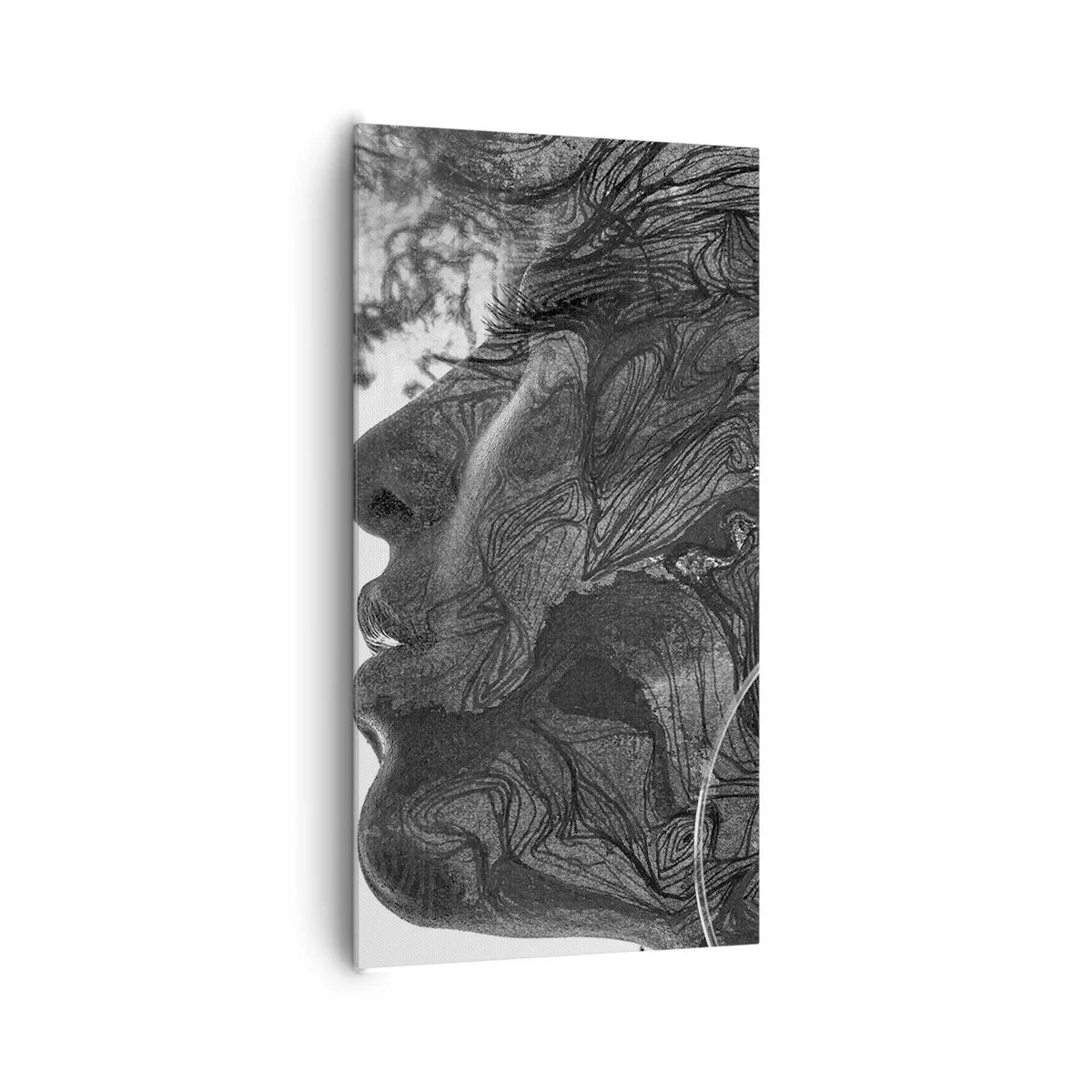 Cuadro sobre lienzo - Impresión de Imagen - Enredada en sueños - 65x120 cm