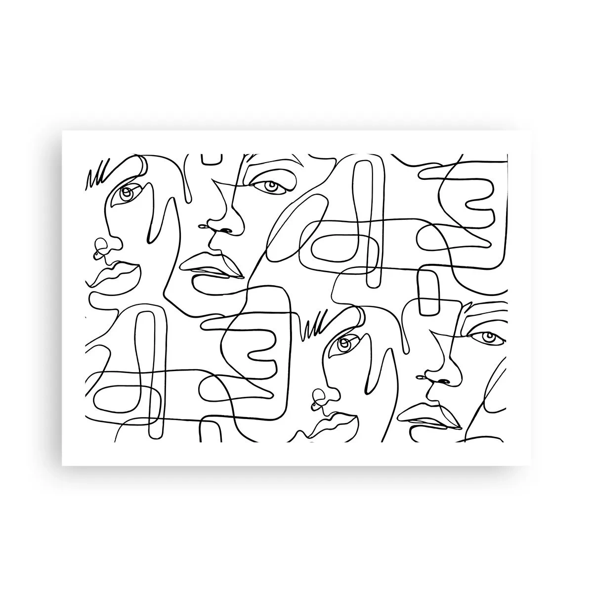 Póster - Entre emociones enredadas - 70x50 cm