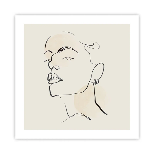 Póster - Una mirada orgullosa - 50x50 cm