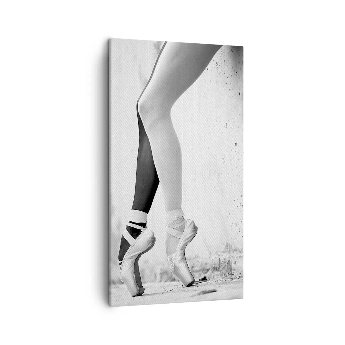 Cuadro sobre lienzo - Impresión de Imagen - Bailarina, ¡voila! - 45x80 cm