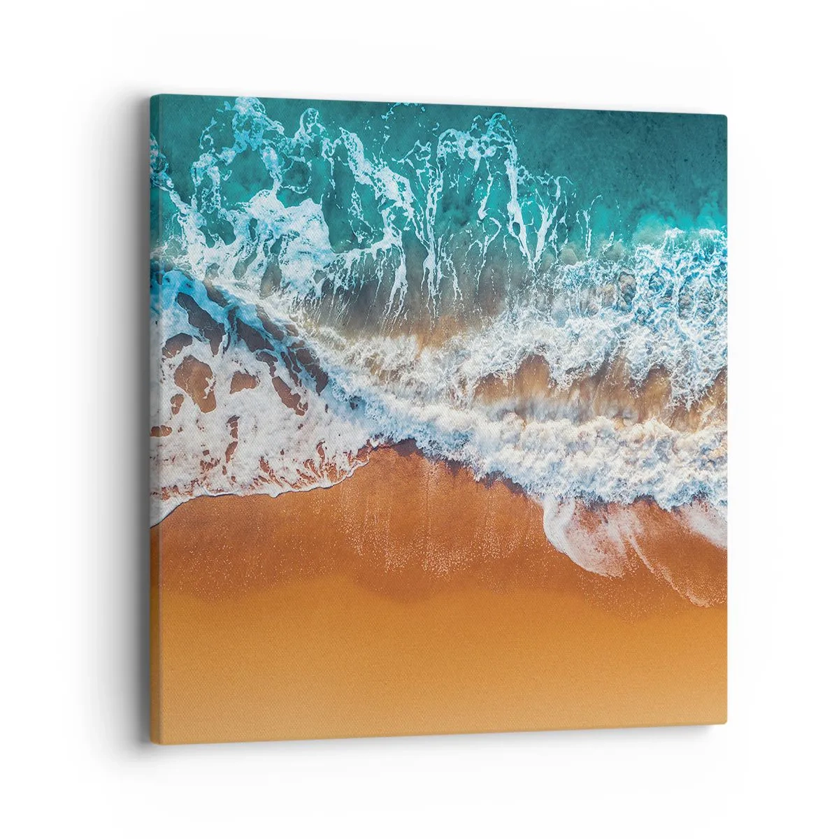 Cuadro sobre lienzo - Impresión de Imagen - Siempre a la par - 40x40 cm