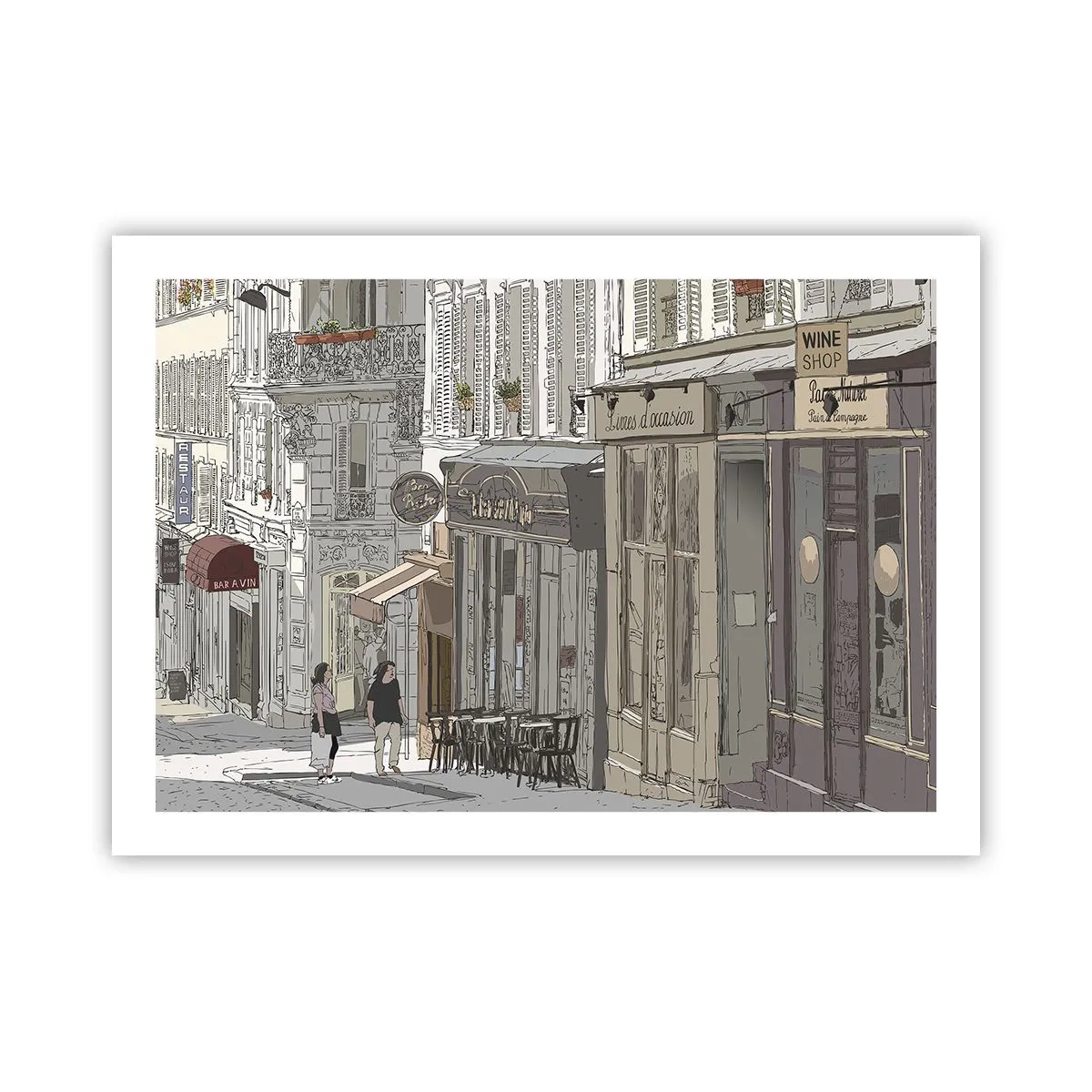 Póster - Alegrías urbanas - 70x50 cm