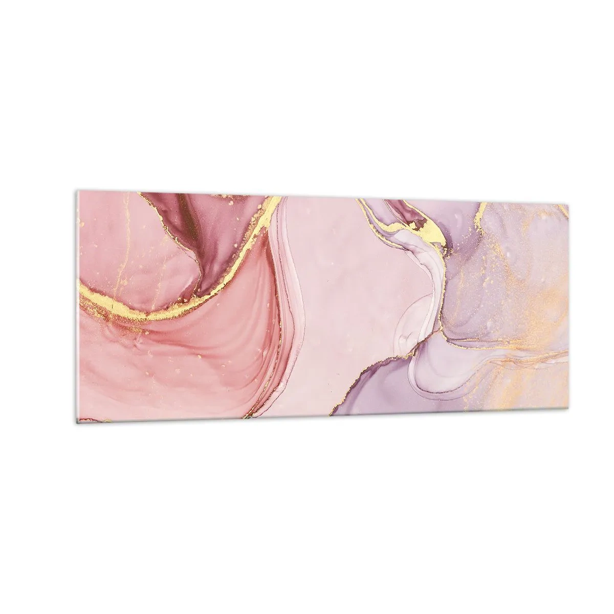 Cuadro sobre vidrio - Impresiones sobre Vidrio - Caricia de colores - 100x40 cm