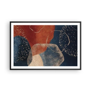 Póster en marco negro - La ligereza del ser - 91x61 cm