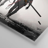 Esfera sin numeración, con rayas