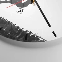 Esfera sin numeración, con rayas