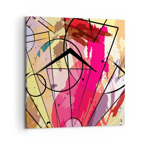 Cuadro sobre lienzo - Impresión de Imagen - Explosión - 60x60 cm