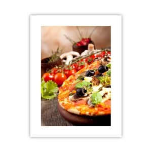 Póster - De ingredientes puros - 30x40 cm