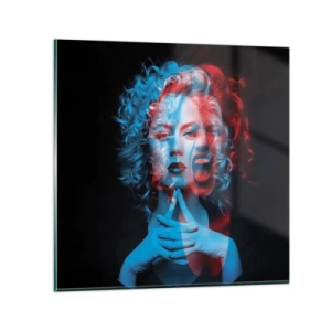 Cuadro sobre vidrio - Impresiones sobre Vidrio - Alter ego - 40x40 cm