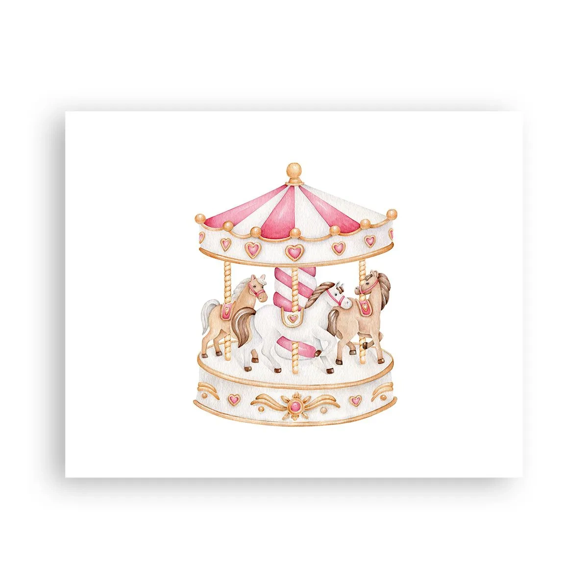 Póster - El dulce mundo de la infancia - 50x40 cm