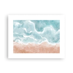 Póster - Abstracción de nubes - 40x30 cm