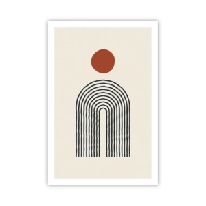 Póster - Magnetismo de formas y colores - 61x91 cm
