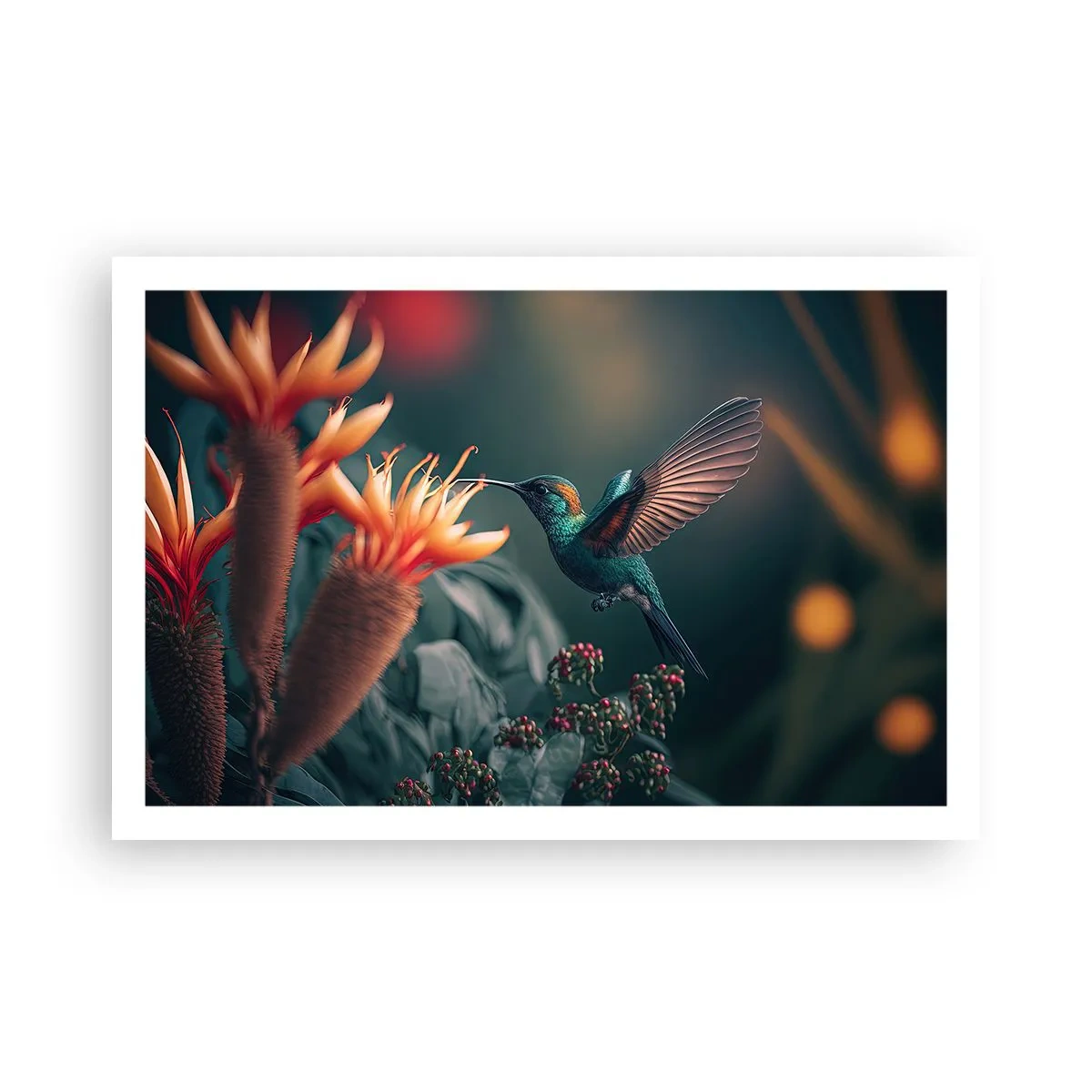 Póster - Una vida verdaderamente colorida - 91x61 cm