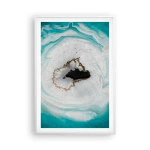 Póster en marco blanco - Para acceder al interior - 61x91 cm