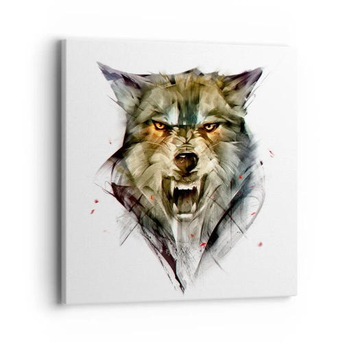 Cuadro sobre lienzo - Impresión de Imagen - ¡No te muevas! - 40x40 cm