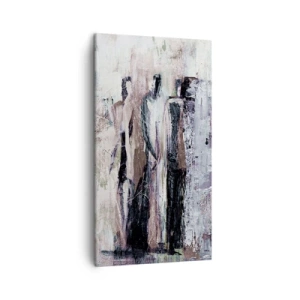 Cuadro sobre lienzo - Impresión de Imagen - El trío misterioso - 45x80 cm