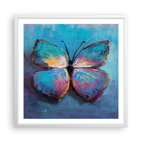 Póster en marco blanco - En todo su esplendor - 60x60 cm