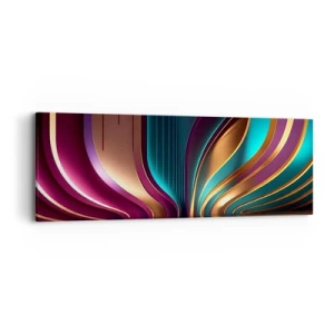 Cuadro sobre lienzo - Impresión de Imagen - Arquitectura de la luz - 90x30 cm