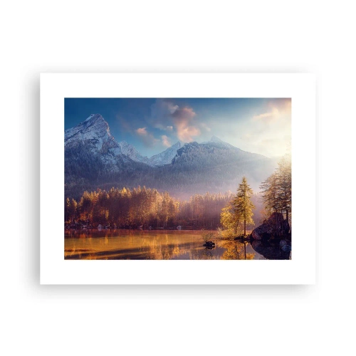 Póster - Entre las montañas y los valles - 40x30 cm