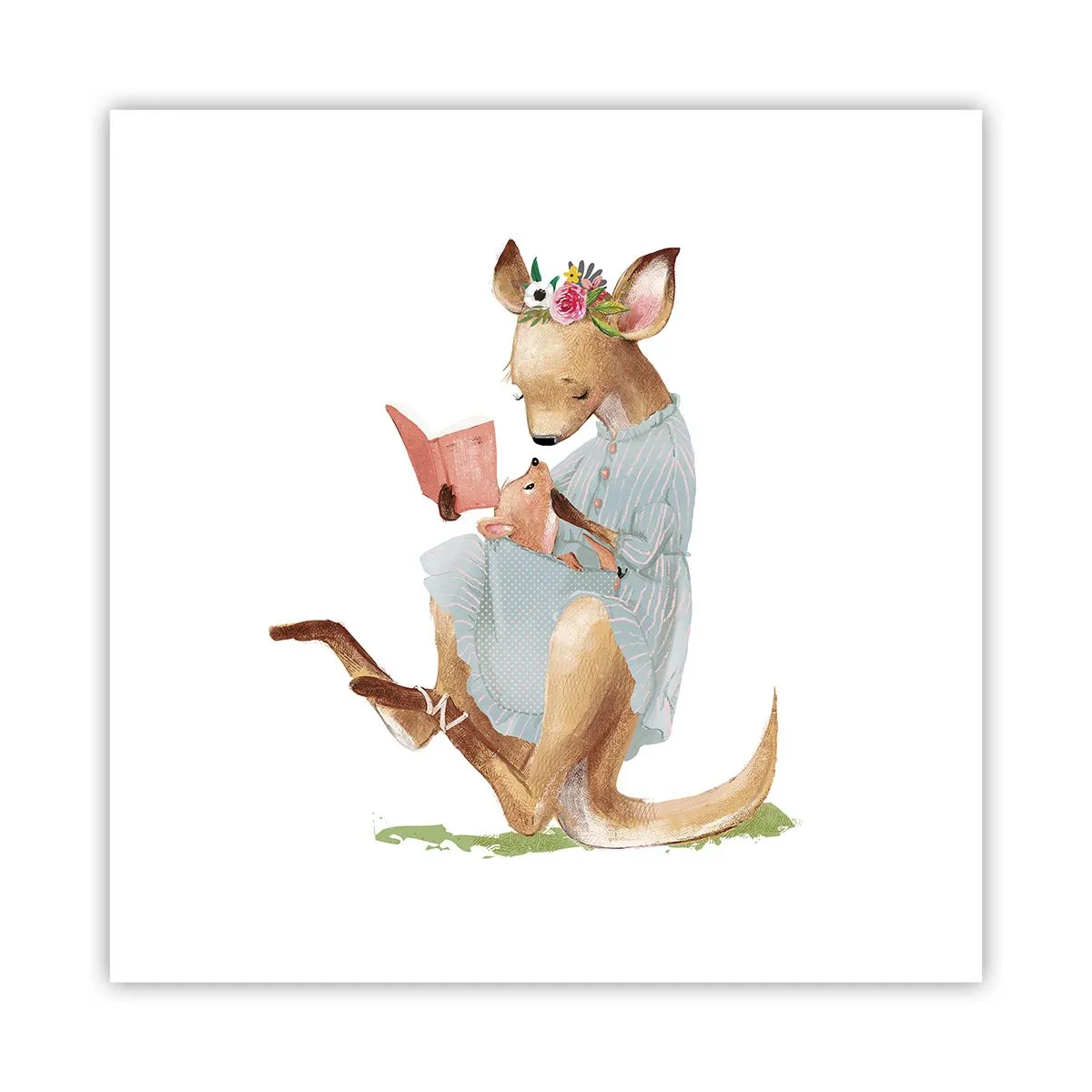 Póster - Léeme un cuento, mamá - 60x60 cm
