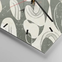 Esfera sin numeración, con rayas