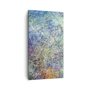 Cuadro sobre lienzo - Impresión de Imagen - No es tan fácil - 45x80 cm