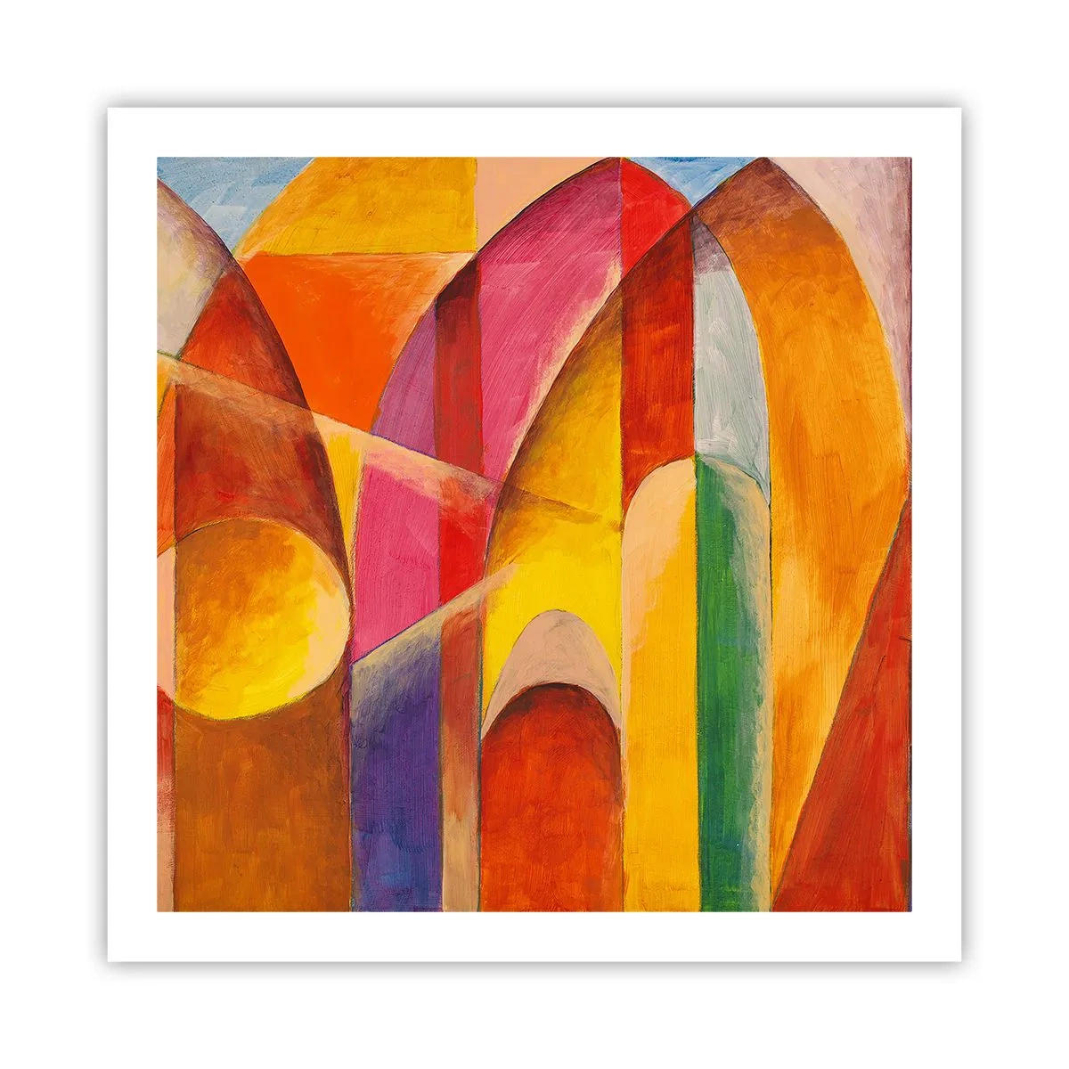 Póster - Catedral del sol - 60x60 cm